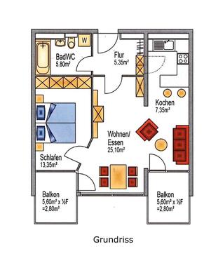 Foto - Etagenwohnung in Kempten (Allgäu) zum Kaufen