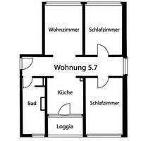 3-Zimmer-Wohnung in Frankfurt Niederrad Mit EBK - Frankfurt am Main