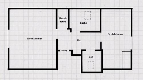 Foto - 2 Zimmer Dachgeschoßwohnung zur Miete in Gifhorn