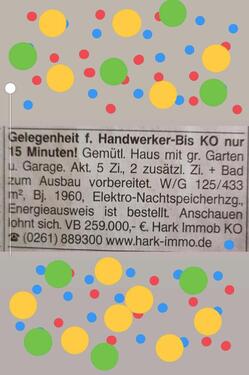 Foto - Einfamilienhaus in Niederfell - 259.000,00&nbsp;EUR Kaufpreis, ca.&nbsp; 130,00&nbsp;m&sup2;