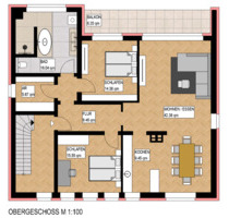 Hochwertig kernsanierte 3,5-Zimmer Wohnung mit Balkon - Dortmund Hörde