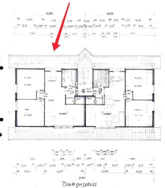 Foto - 3 Zimmer Dachgeschoßwohnung zur Miete in Hafenlohr