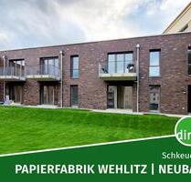 ERSTBEZUG NEUBAU in der Papierfabrik | EG-Whg. mit Ost-Terrasse zum Hof, Gäste-WC, Stellplatz u.v.m. - Schkeuditz