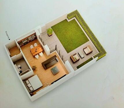 Foto - Moderne Gartenwohnung im Röthelheimpark
