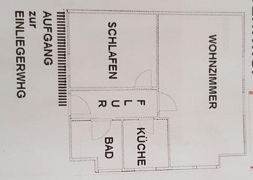 Foto - Single Wohnung - 420,00&nbsp;EUR Kaltmiete, ca.&nbsp; 38,00&nbsp;m&sup2;