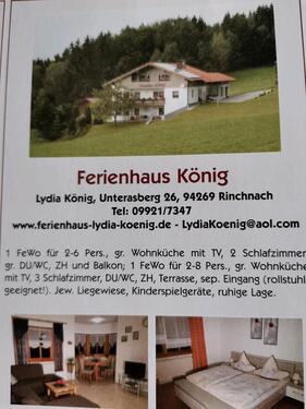 Foto - Große Ferienwohnung Rinchnach - 38,00&nbsp;EUR Kaltmiete,