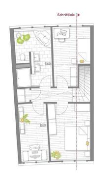 Foto - 4 Zimmer Maisonettenwohnung in Nauen