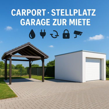 Foto - Garage Carport Stellplatz zur Miete Wohnmobil WoMo Wohnwagen PKW