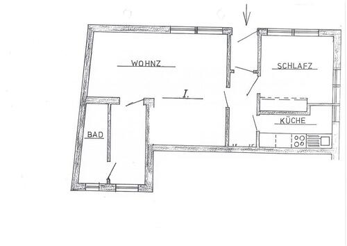 Foto - Etagenwohnung zur Miete in Marne