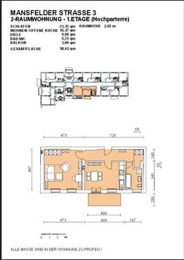 Foto - 2 Zimmer Etagenwohnung zur Miete in Dresden