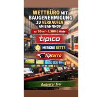 Wettbüro am Bahnhof - 1.300,00&nbsp;EUR Kaltmiete, in Bad Schönborn (PLZ: 76669)
