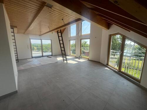 Foto - Penthousewohnung mit Mainblick u. Galerie - ruhige Wohnlage.