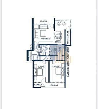 Foto - 3 Zimmer Etagenwohnung in Tübingen