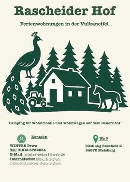 Foto - Stellplätze für Wohnmobil und Wohnwagen auf dem Bauernhof in der