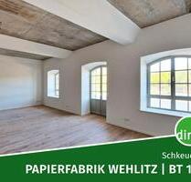 ERSTBEZUG sanierte Papierfabrik | Maisonette mit Dachterrasse und Balkon am Wasser, 2 Bädern u.v.m. - Schkeuditz