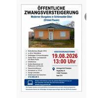 Versteigerung Immobilie - 310.000,00&nbsp;EUR Kaufpreis, ca.&nbsp; 85,00&nbsp;m&sup2; in Schönwalde-Glien (PLZ: 14621)
