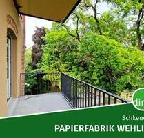 ERSTBEZUG sanierte Papierfabrik | Familienwohnung am Wasser mit 2 Balkonen, AR, Stellplatz u.v.m. - Schkeuditz