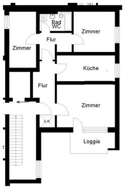 Foto - Etagenwohnung zur Miete in Osnabrück