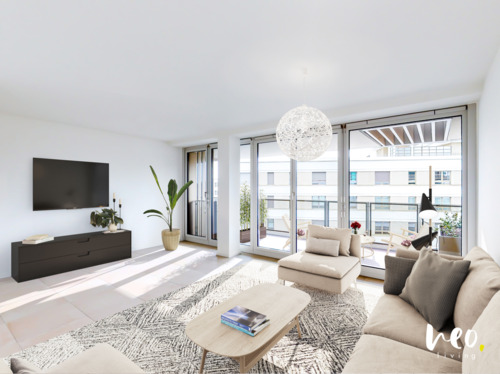 Foto - Ganz oben mit EBK, Südbalkon und privatem Dachterrassenabschnitt