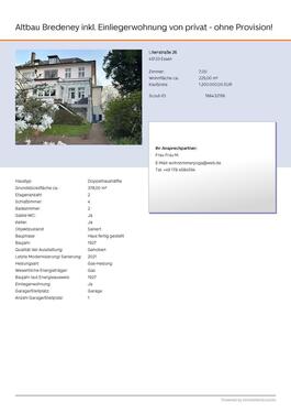 Foto - Verkauf: Altbau 1927 (Stadtvilla) Essen Bredeney - ohne Provision