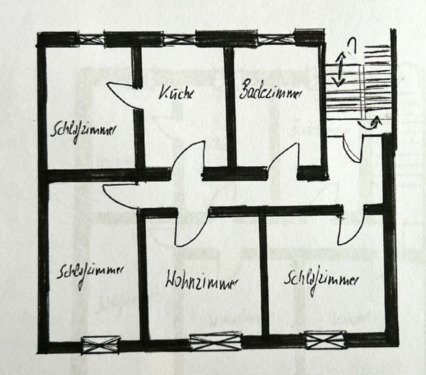 Foto - Etagenwohnung zur Miete in Völklingen