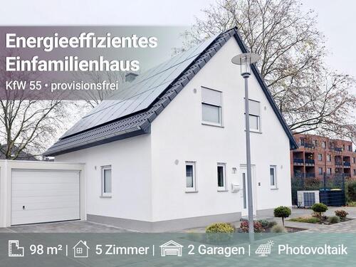 Foto - Einfamilienhaus Kamp-Lintfort KfW-55 mit Photovoltaik Wärmepumpe