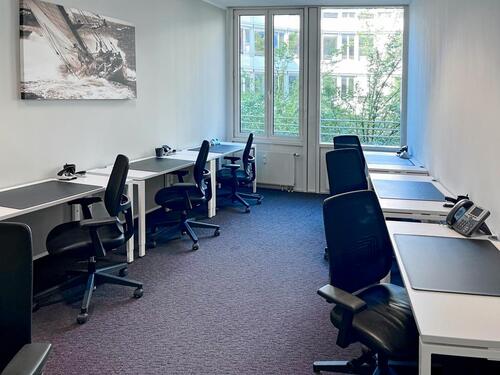 Foto - Coworking-Bereich in Regus Maximilanstrasse 35a