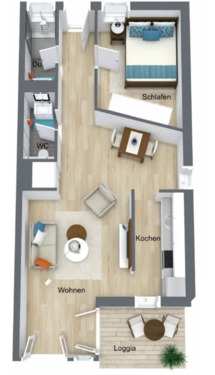 Foto - Etagenwohnung zur Miete in Rheinfelden (Baden)