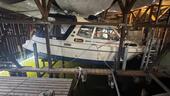 Foto - Bootschuppen in Fürstenberg, Motorboot Bella 703 Diesel Heku