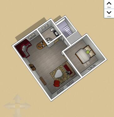 Foto - 2 Zimmer Dachgeschoßwohnung zur Miete in Apolda