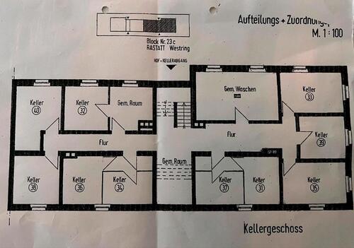 Foto - 3 Zimmer Erdgeschoßwohnung zum Kaufen in Rastatt