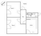 Foto - gut geschnittene 2-Zimmer-Wohnung zu vermieten