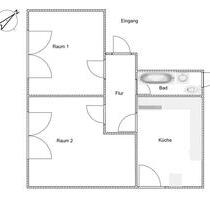 gut geschnittene 2-Zimmer-Wohnung zu vermieten - Bardowick