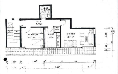 Foto - 2.5 Zimmer Dachgeschoßwohnung zur Miete in Essen