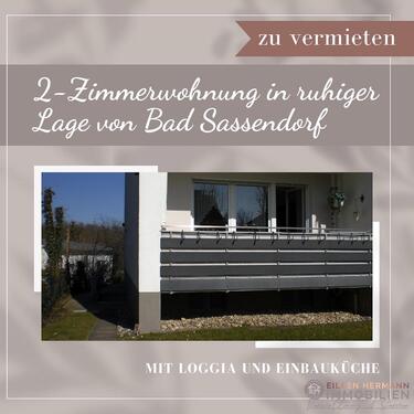 Foto - 2-Zimmer-Erdgeschosswohnung in Bad Sassendorf zu vermieten