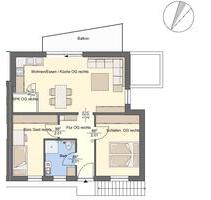 Neubau Wohnung 1. OG in Mittelhof zu vermieten - Wissen