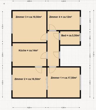 Foto - Etagenwohnung zur Miete in Mulda/Sa.