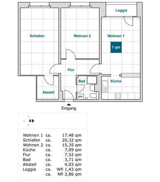 Foto - 3 Zimmer Etagenwohnung zur Miete in Dresden