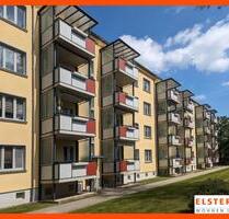 Helle 4-Raum-Wohnung mit Balkon in ruhiger, grüner Lage! Bad mit Wanne und Dusche! - Gera Alt-Bieblach