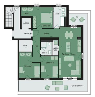 Foto - Etagenwohnung in Mühlheim am Main