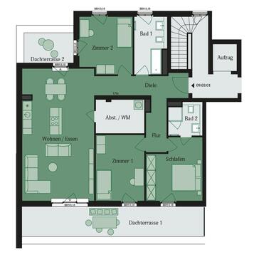 Foto - Etagenwohnung in Mühlheim am Main