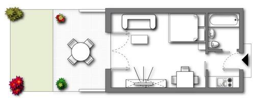 Foto - 1 Zimmer Etagenwohnung zur Miete in Rottach-Egern