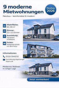 Foto - Exklusive 2,5‑Zimmer‑Wohnung mit Terrasse – Erstbezug in Wetter