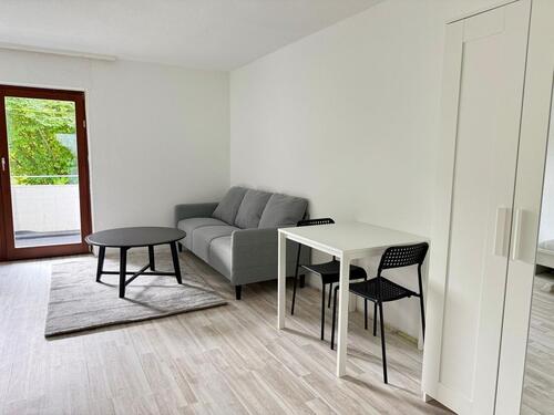 Foto - Vollmöblierte 1-Zimmer-Wohnung mit Balkon