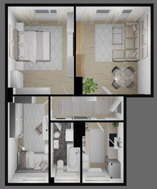 Foto - 3 Zimmer Etagenwohnung zur Miete in Dessau-Roßlau