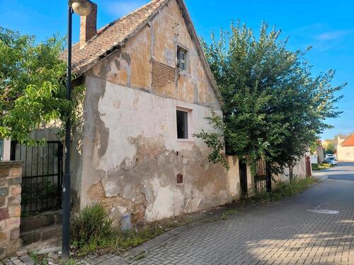 Foto - Haus mit Garten und Garage Schuppen Scheune Mietkauf Ratenkauf