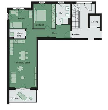 Foto - Etagenwohnung in Mühlheim am Main