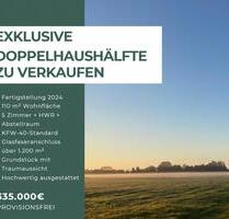 Exklusive, neuwertige Doppelhaushälfte provisionsfrei - Hesel