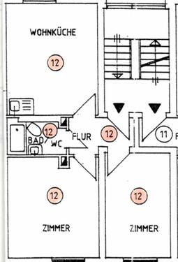 Foto - 2,5 Zimmer Wohnung - 55.000,00&nbsp;EUR Kaufpreis, ca.&nbsp; 45,00&nbsp;m&sup2;