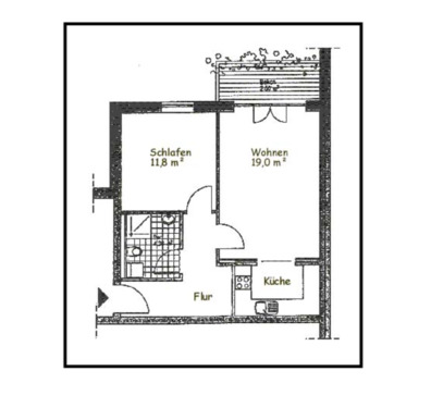 Foto - Etagenwohnung zur Miete in Rostock
